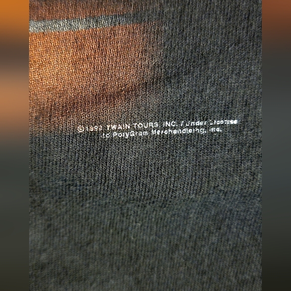 Shania Twain Vintage 1998 Tour Men's T-Shirt XL Black - Picture 5 of 5